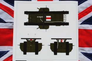 MENG TS-020 Mk.V MALE British Heavy Tank